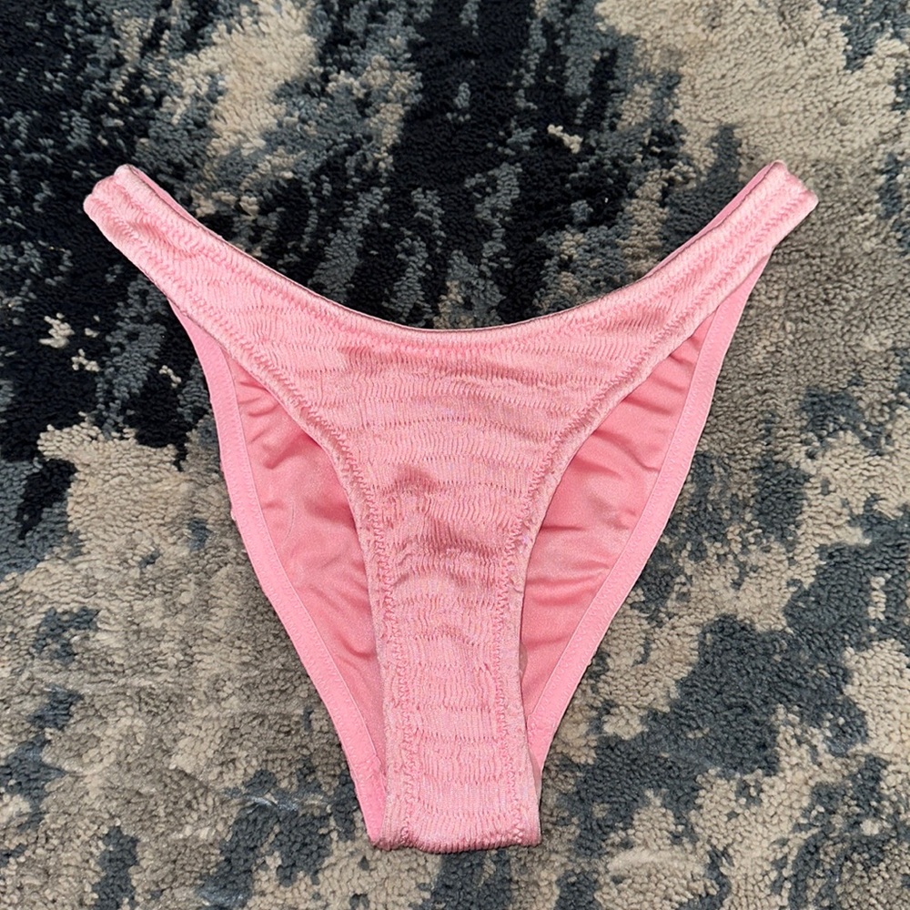Triangl Light Pink cheeky swimsuit bottoms.